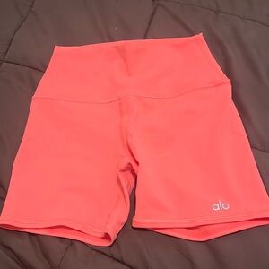 Alo yoga high waisted airbrush shorts